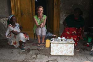 Hannelore og kaffeceremoni