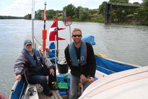 Jørn og Niels på Rhone