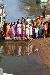 Piger i Periyar Wildlife Park