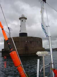 Peterhead breakwater, 25.7.05